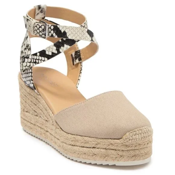 🆕️ Nine West Ava Wedge Espadrilles Platform sandals 6, 7, 7.5, 8.5, 9 and 10 - Picture 3 of 11